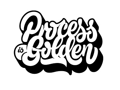 Process is Golden conference lettering pdx process process is golden wemake