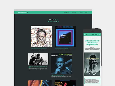 New Zealand Festival 2016 — Article Magazine bright browser festival gallery html5 iphone jazz magazine music ui ux web