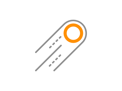 ThemeJack Icons clean flat grey grid icon orange simple ui ux vector