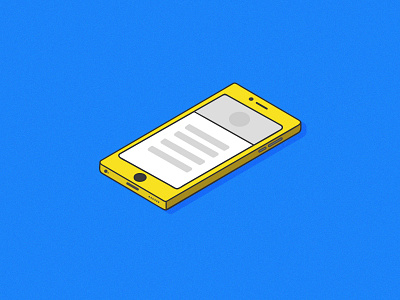 Isometric flat ipod isometric