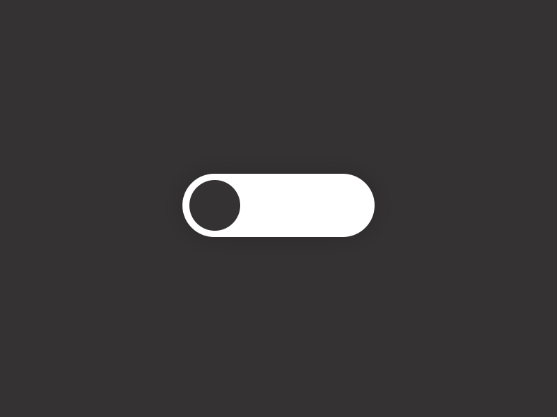 Daily UI 015 - On/Off Switch 015 daily ui dailyui minimal switch