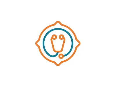 District Doctor brand branding corporate district doctor identity logo logotype stethoscope template