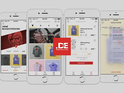 Herstellung app apple ecommerce ios shop store ui ui kit