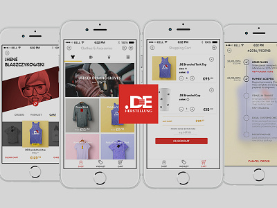 Herstellung app apple ecommerce ios shop store ui ui kit