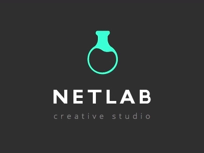 N E T L A B creative icon keyboard lab pencil studio ui ux web