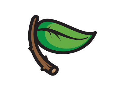 Leaf Flag athletics flag leaf nature sports stem twig
