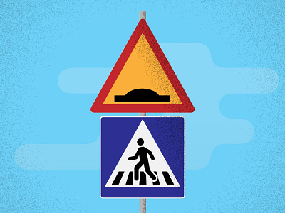 Caution...Alien Abduction alien graphic illustrator sign street sign