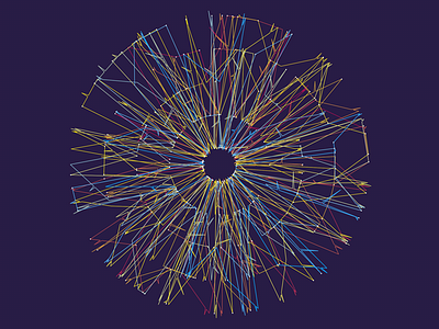 Generative Splines 02 algorithm art coding design generative python