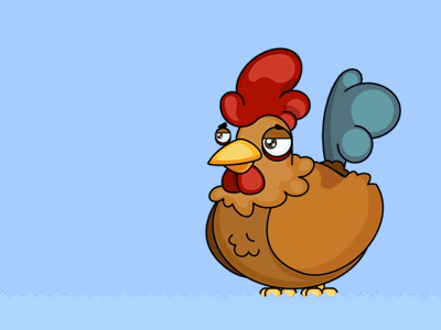 Wake Up! animation rooster