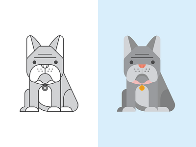 Office Dog dog french bulldog