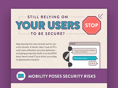 Infographic Hero brandon grotesque earth hero icons illustration infographic purple security stop