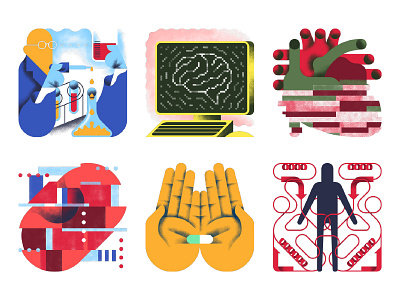 The Atlantic / healthcare innovations article editorial healthcare illustration infographic innovation invention justin tran medicine the atlantic