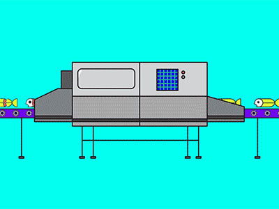 Flexicut cut explainer video fish flexicut machine motion graphics programs water jet x ray