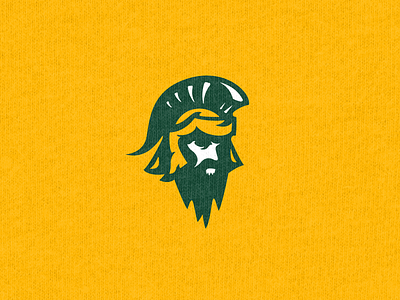 Go Trojans! gold green trojan wip