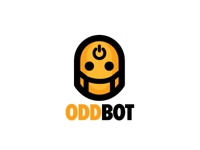 Oddbot Logo branding logo robot