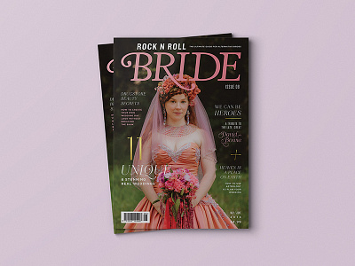 Rock n Roll Bride Magazine editorial magazine print