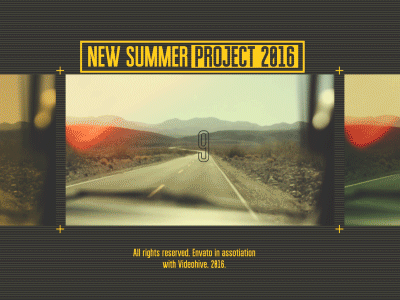 Summer Trip action after effects bright dynamic event happy holiday music festival opener positive intro slideshow template