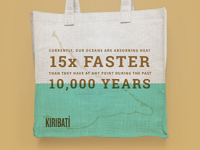 Kiribati Tote Bag global warming guide island kiribati ocean tote tote bag travel travel guide traveling