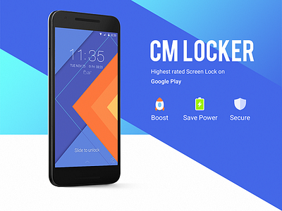 🔒 CM Locker app gui locker ui