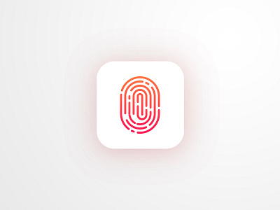 Touch App Icon android app apple desginthinking design icon ios ios10 ui ux