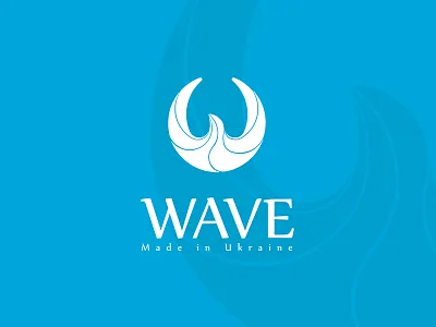 Wave - logo brand branding create logo drawing graphic design logo design logotype sketch w wave