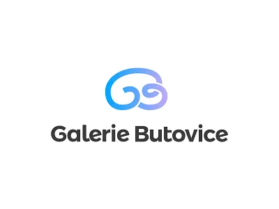 Shopping center Logo brand center cloud gradient icon identity initials logo logotype shopping