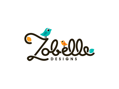 Logo proposal for "Zobelle Designs" birds logo logo design nature proposal simple