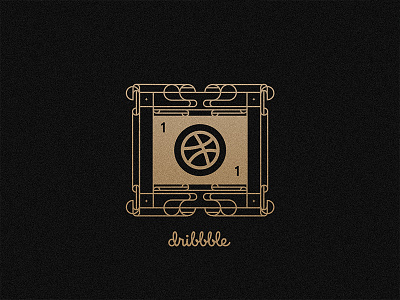 Dribbble Invite contest draft dribbble first shot gold invite thank you ticket