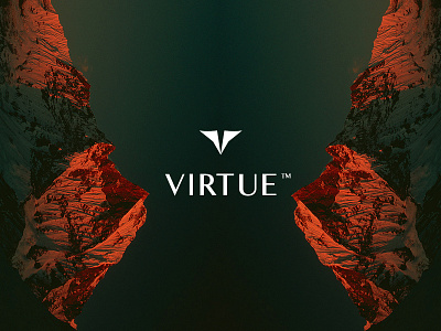 Virtue branding logo. v.