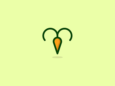 Carrot and Heart carrot heart icon