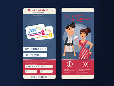 Voucher cracow print voucher