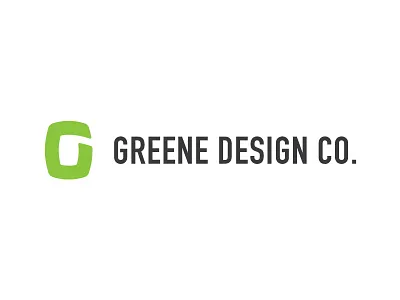Greene Design Co. logo g greene letter g logo