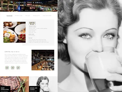 Bar bar colour design gird hotel layout ui web