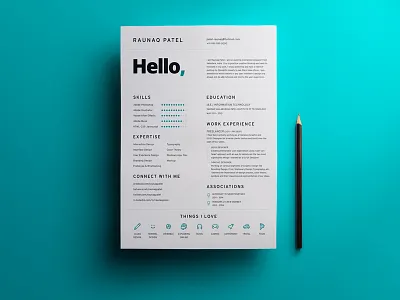My Resume available clean design hire illustrator india job minimal photoshop resume ui ux