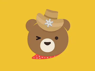 > o animation bear bearychat bearyinnovative brand invo invodesign logo motion rebrand