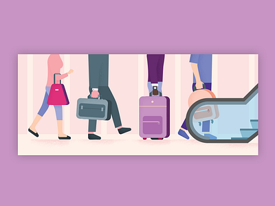 Google travel blog blog flat google illustration material material design tourists travel