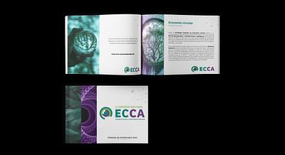 II National ECCA Congress branding circular economy editorial graphic design layout