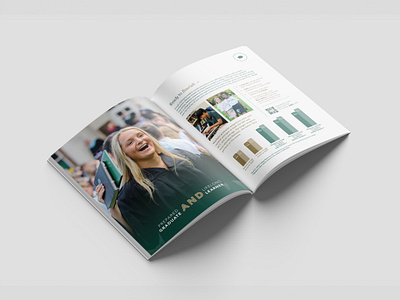 Admissions Viewbook | Print Design graphic design layout magazine photography print print design publication design typography