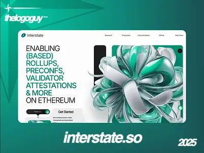 Interstate - website blockchain crypto crypto ai crypto website crypto website design full website crypto fundraise graphic design interstate interstate website layer 1 layer 2 pitch deck ui web3 website website design