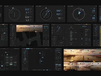 OpenBridge applications dashboard design industry maritime open source openbridge ui ui kit ux