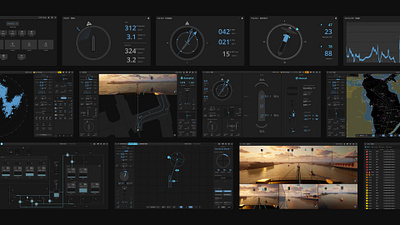 OpenBridge applications dashboard design industry maritime open source openbridge ui ui kit ux