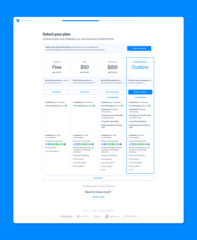 Onboarding / Pricing Page / Expanded figma onboarding pricing product design ui