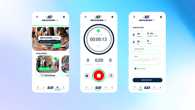 SwalkersFit - UI/UX design sport ui ux