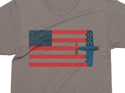 Happy 4th from Blackairplane! airplane america flag merica plane stripes tee texture tshirt usa