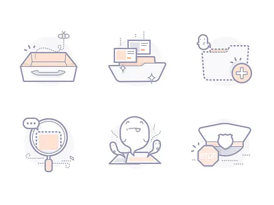 Default Illustrations illegal inbox nothing noting search