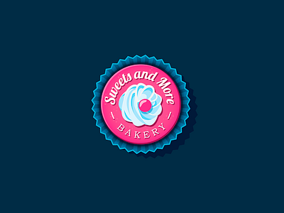 Sweets Bakery bakery cake cupcake logo sweets