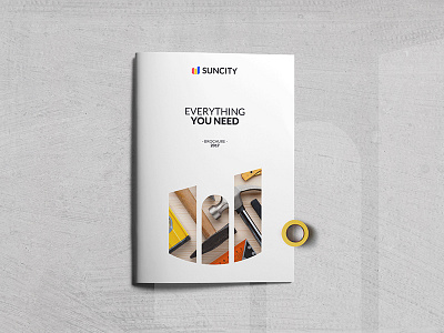 Suncity branddesign brandidentity branding building company construction identity logo logodesign poster visualidentity