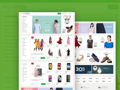 Ecommerce Website ecommerce ui design ux design website