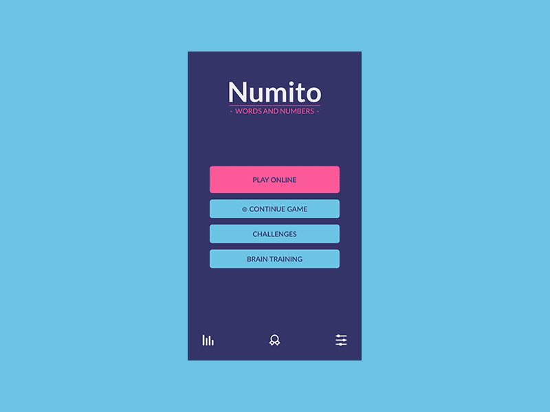 Numito for iOS - Animations animation colorful game gif ios iphone letters mobile word words