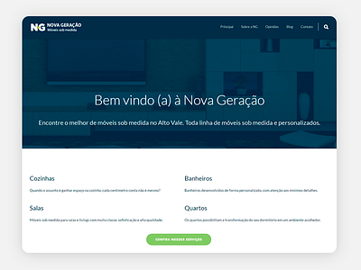 Nova Geração Móveis coding design designer html interface interface design javascript user interface visual design wordpress wp